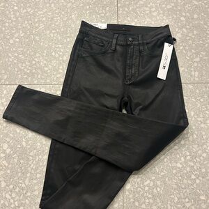 New Joe’s Jeans Black Coated Charlie Skinny Jeans